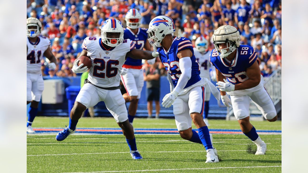 Bills fans travel near and far to watch team in Return of Blue & Red