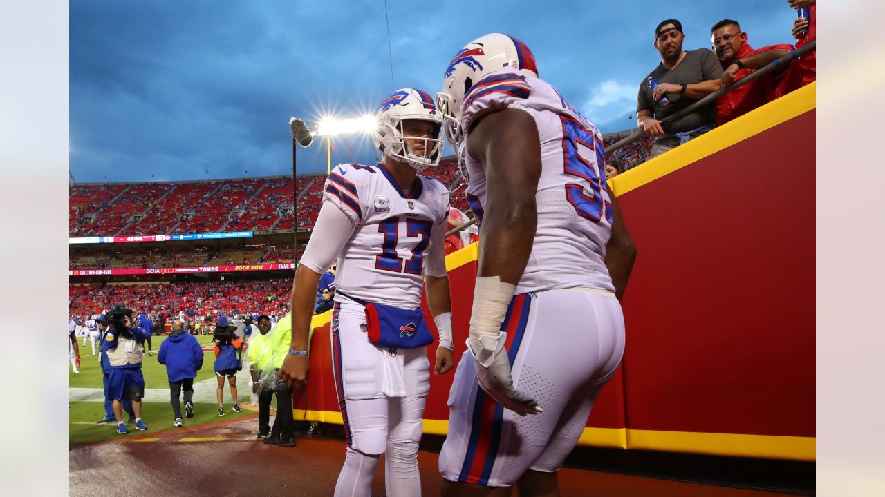 Buffalo Bills at Kansas City Chiefs: Game day inactives