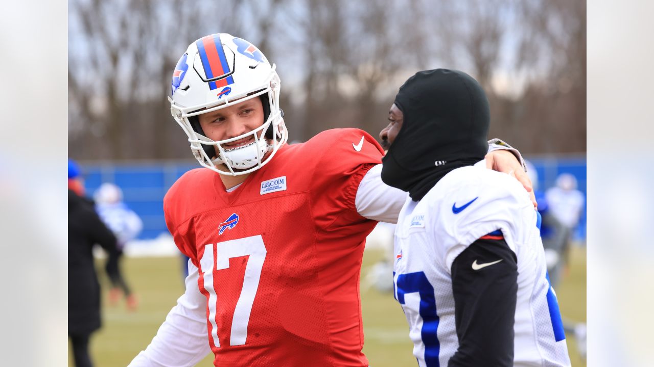 Josh Allen chokes up as he pays tribute to 'perfect man' Sean McDermott for  way coach handled Damar Hamlin collapse