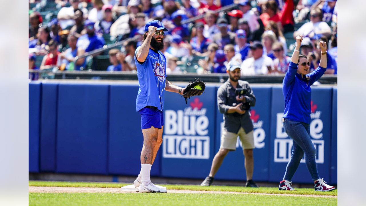 Bills' Micah Hyde addresses Buffalo shooting at charity softball game:  'We're going to spread love today'