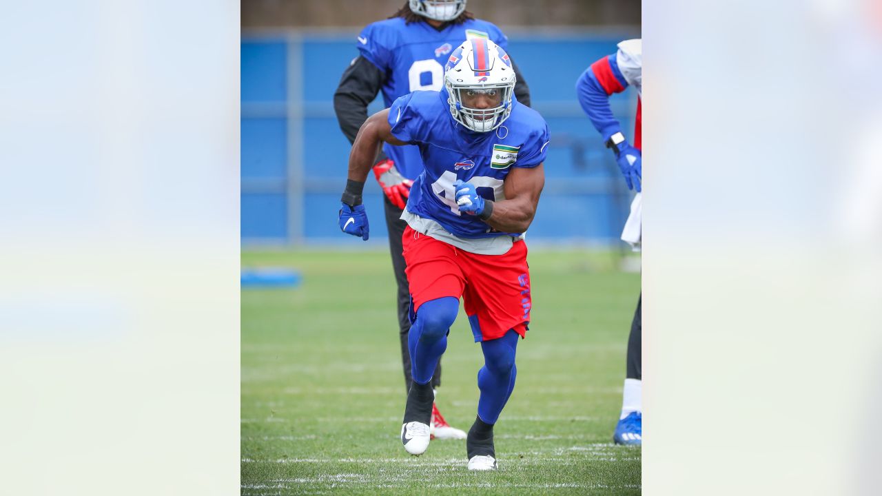 Josh Allen Wears Red Helmet At Practice For Bills Mafia! #Shorts 