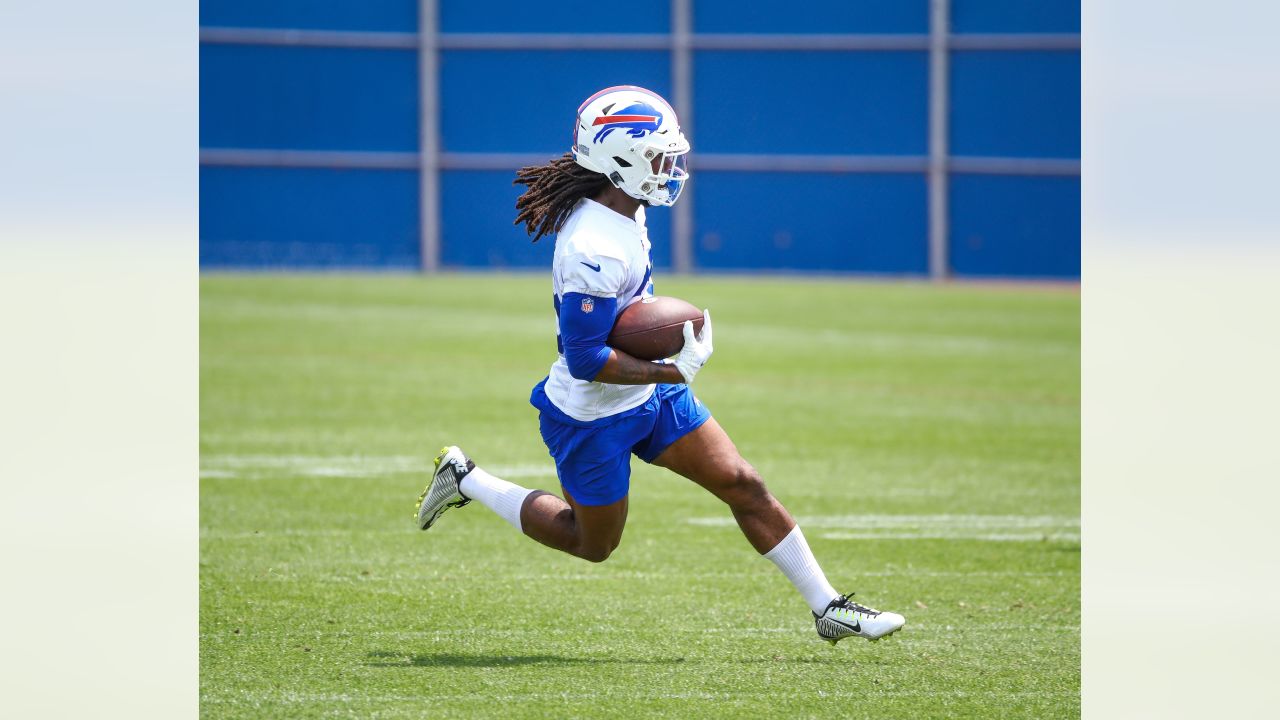 Buffalo Bills defensive back Dane Jackson (30) makes a catch during an NFL  football Mandatory Minicamp practice in Orchard Park, N.Y., Tuesday June  13, 2023. (AP Photo/Jeffrey T. Barnes Stock Photo - Alamy