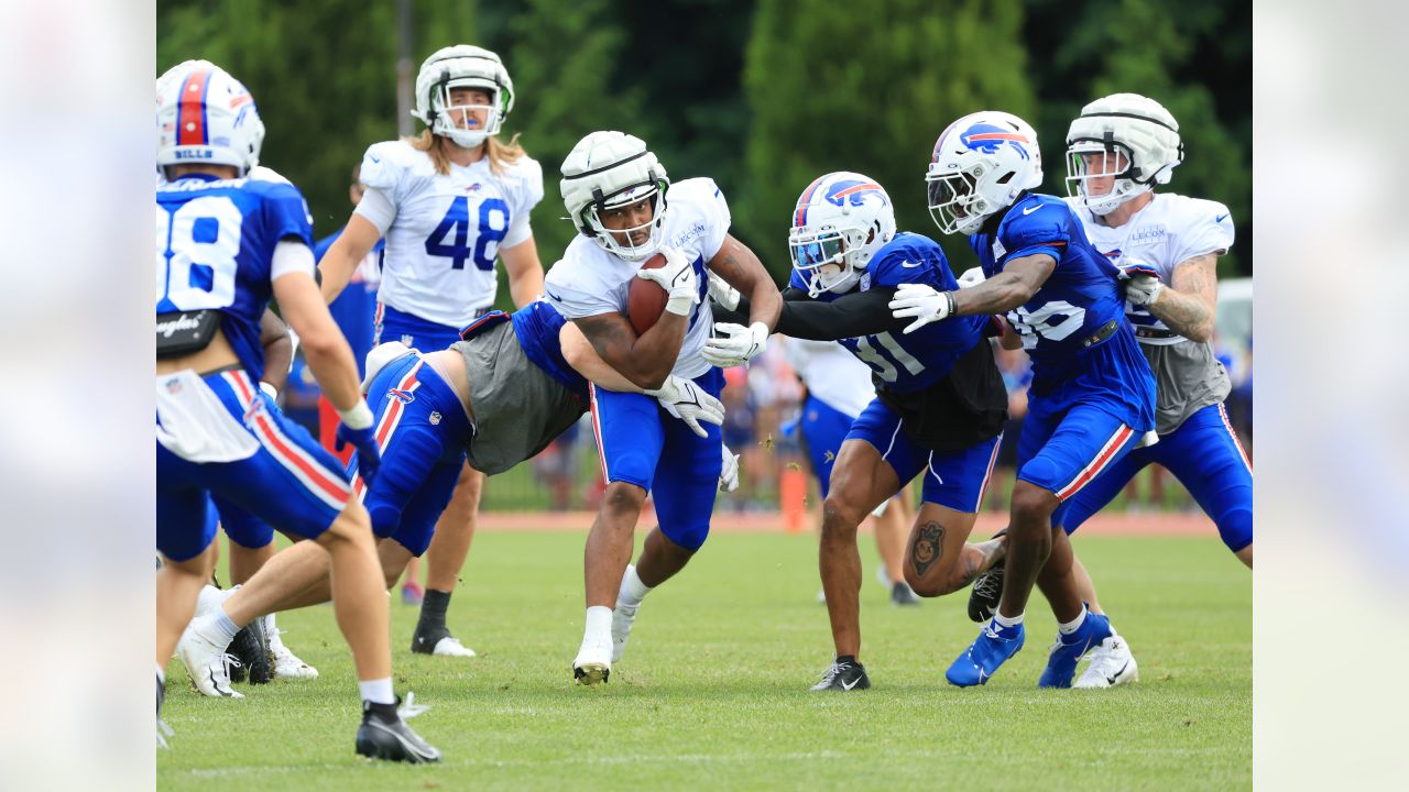 Bills' Darrynton Evans was extra happy to score against his former