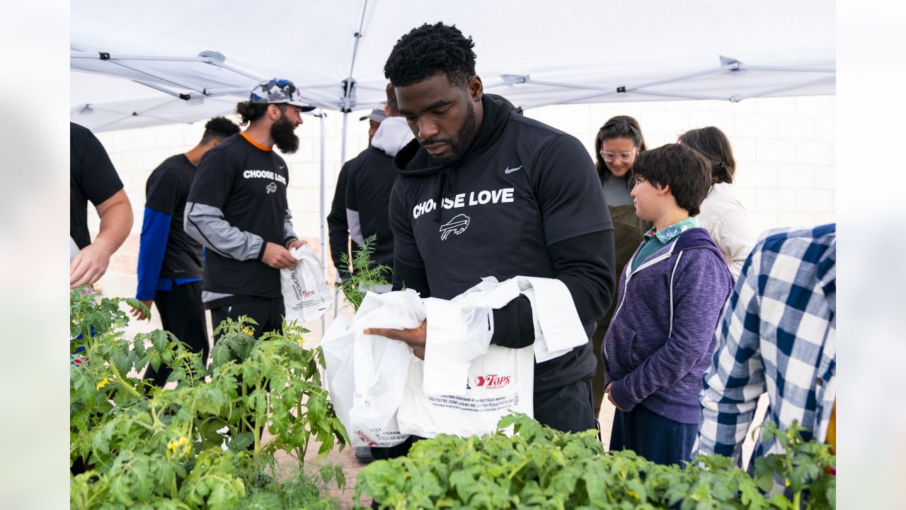 Choose Love  Bills Players Pay Respects, Provide Relief Buffalo's East  Side