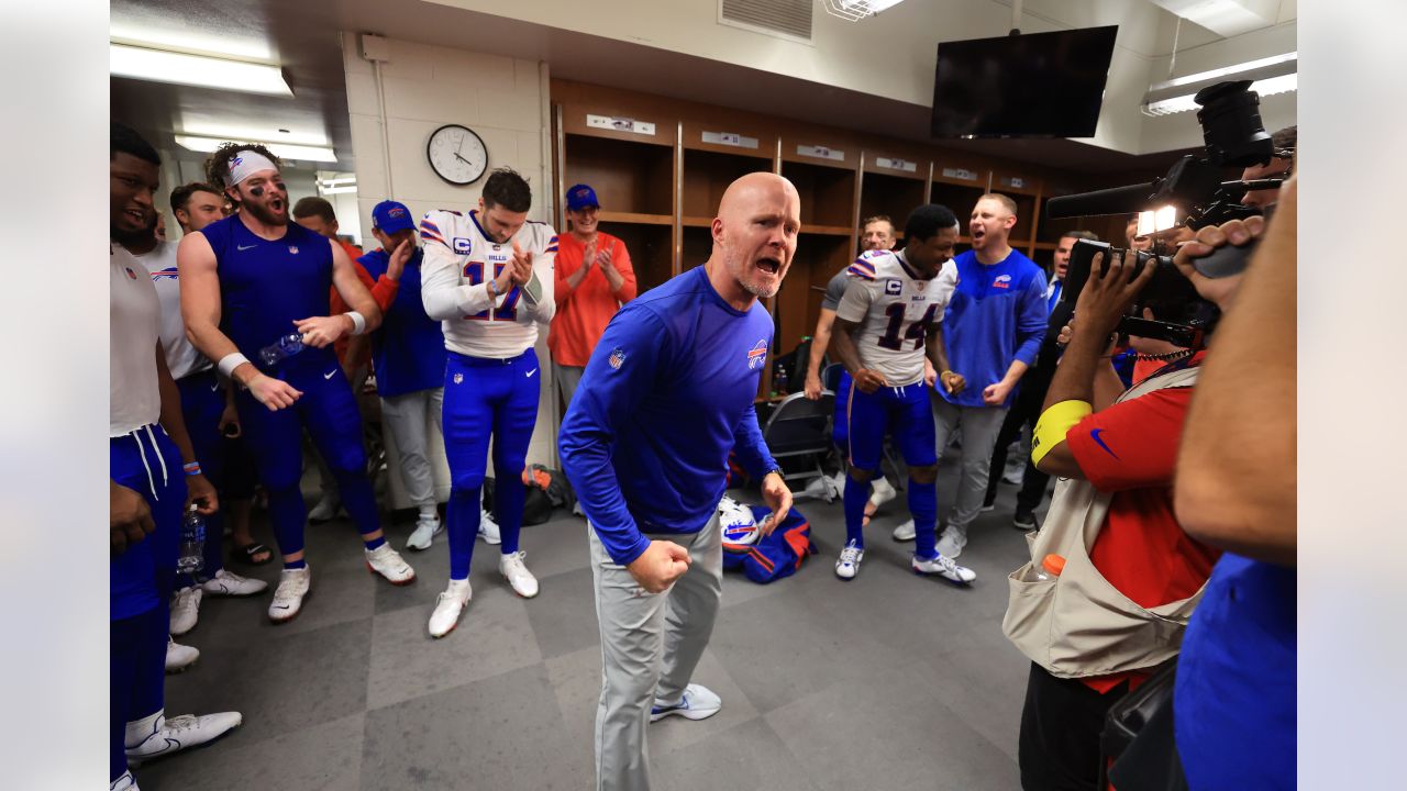 detroit lions locker room celebration