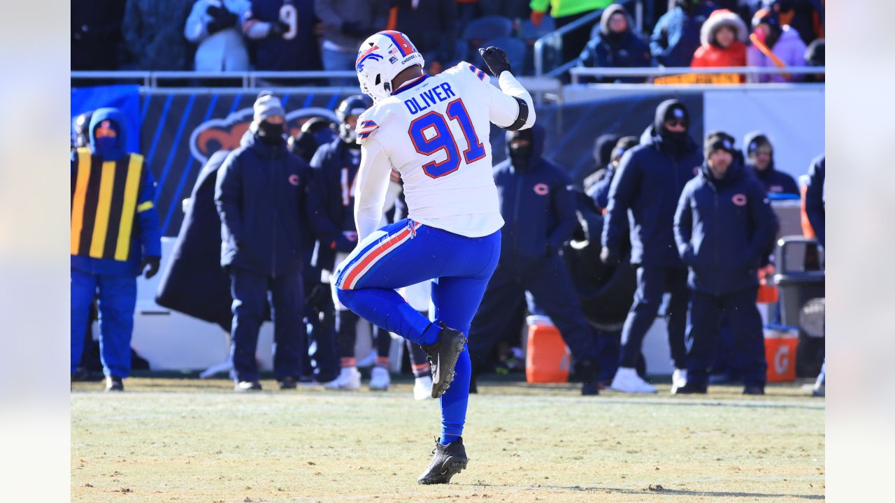 Bills rushing attack fuels win over Bears to clinch AFC East title