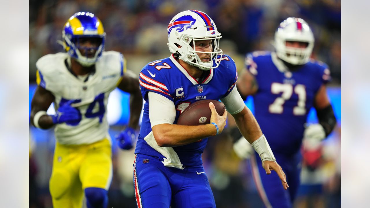 Rams vs. Bills score: Josh Allen throws for three TDs, runs for one as  Buffalo dominates second half 