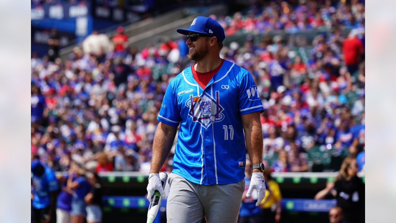 Bills' Micah Hyde addresses Buffalo shooting at charity softball game:  'We're going to spread love today'