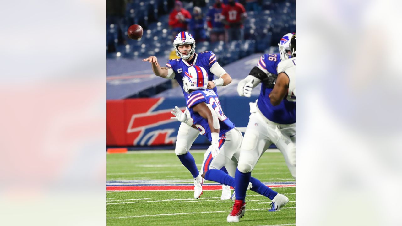 The Buffalo Bills defeat the Baltimore Ravens 17-3 to advance to their  first AFC championship game in 26 years