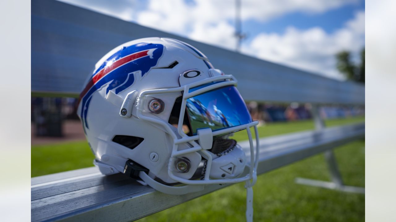 The Bills New Training Camp Helmets Are Absolutely Brilliant