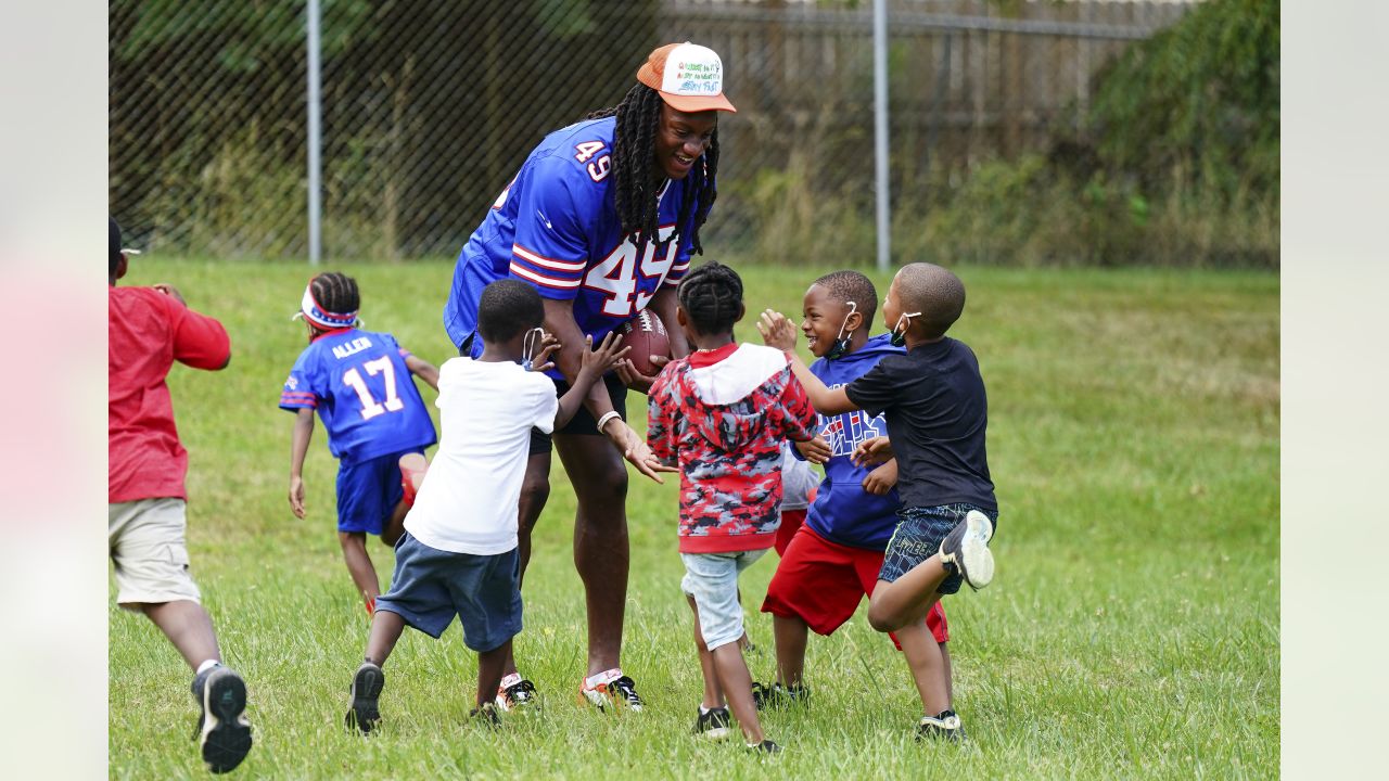 Rinkha Tremaine Edmunds Football Paper Poster Bills Kids T-Shirt