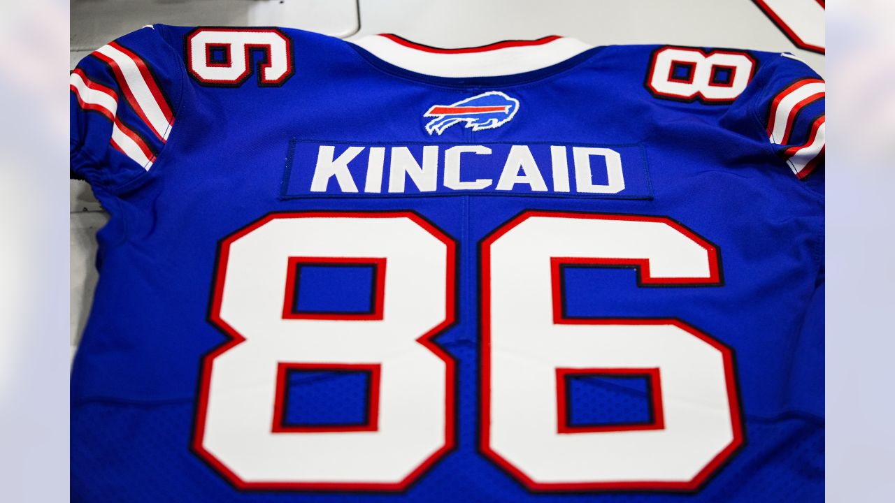 Youth Nike Dalton Kincaid Royal Buffalo Bills Game Jersey Size: Small