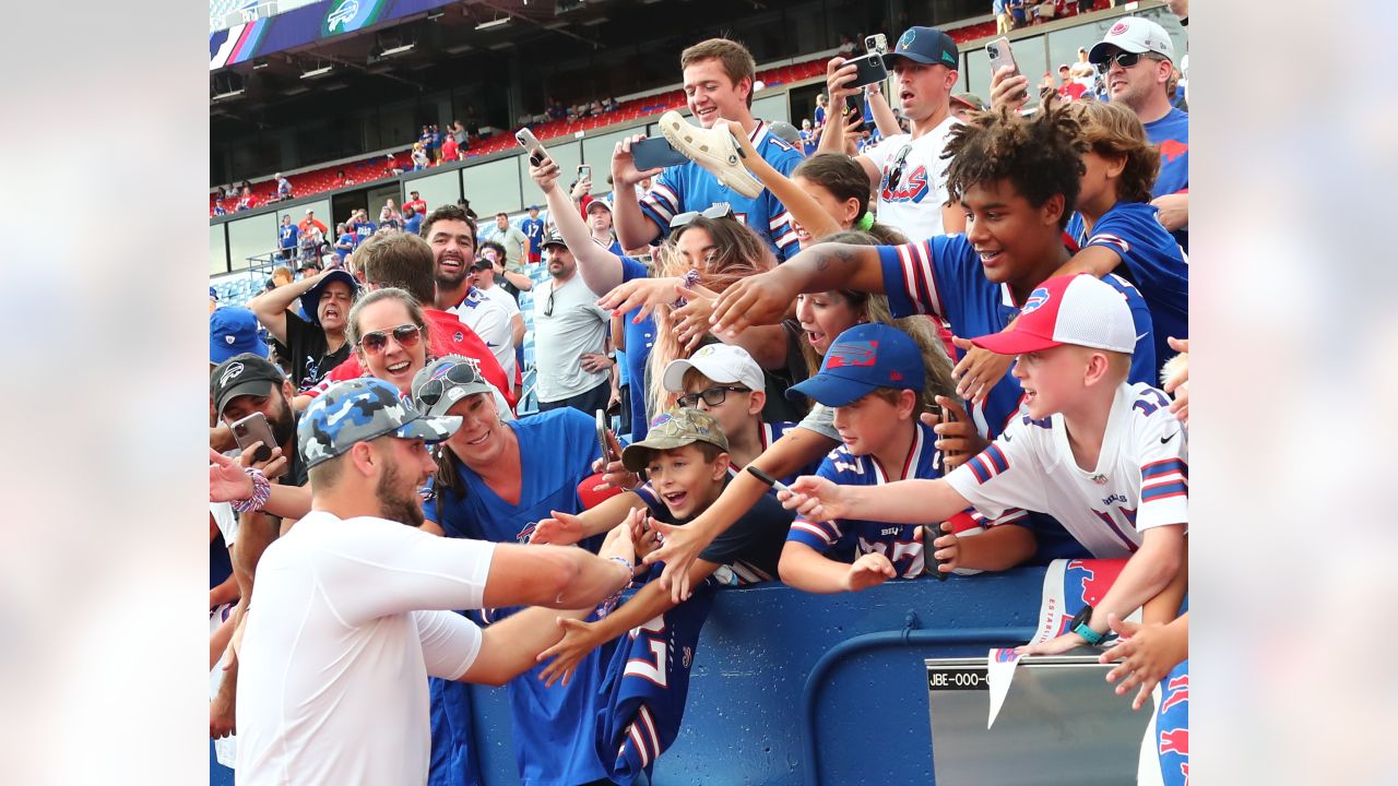 Bills fans travel near and far to watch team in Return of Blue & Red