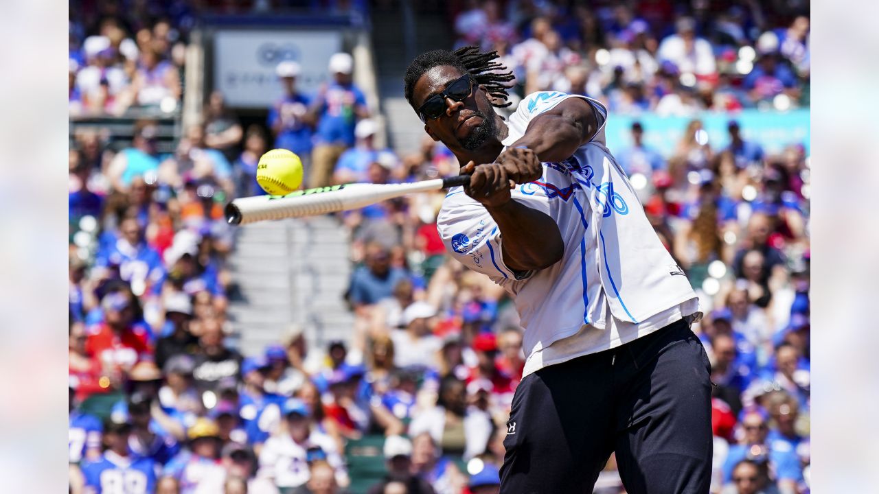 Bills' Micah Hyde addresses Buffalo shooting at charity softball game:  'We're going to spread love today'