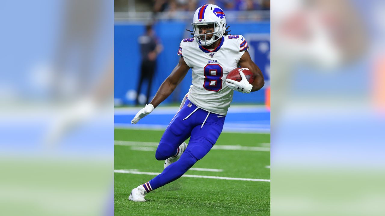 Buffalo Bills defensive back Denzel Rice (37) against the Detroit Lions  during an NFL preseason football game in Detroit, Friday, Aug. 23, 2019.  (AP Photo/Rick Osentoski Stock Photo - Alamy