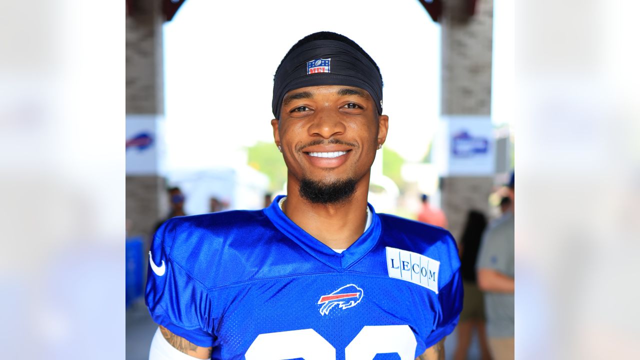 Buffalo Bills quarterback Josh Allen is seen during an NFL football  training camp with the Carolina Panthers in Spartanburg, S.C., Wednesday,  Aug. 14, 2019. (AP Photo/Gerry Broome Stock Photo - Alamy