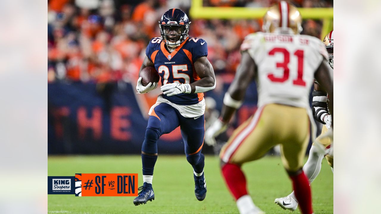 Denver Broncos punter Corliss Waitman warms up before a preseason NFL  football game against the Buffalo Bills in Orchard Park, N.Y., Saturday,  Aug. 20, 2022. (AP Photo/Adrian Kraus Stock Photo - Alamy