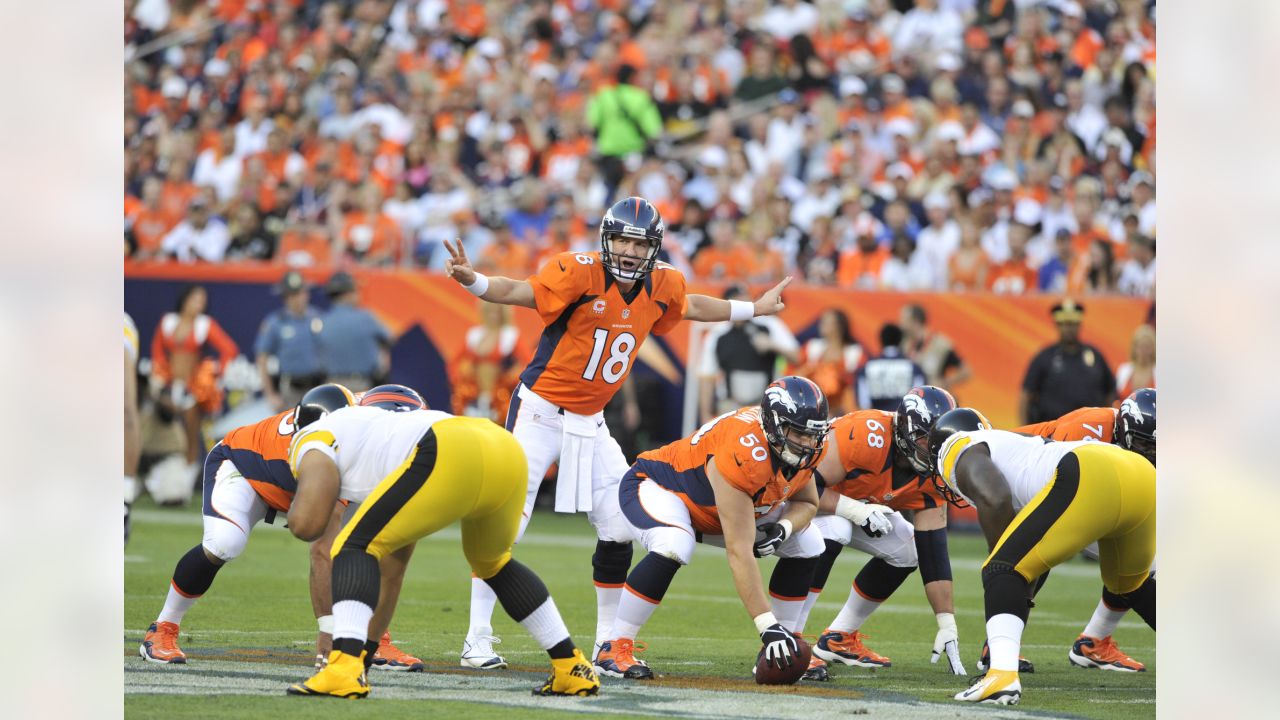 Peyton Manning's First Broncos Game! (Steelers vs. Broncos 2012, Week 1) 