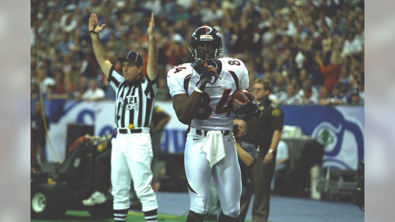 John Elway to Shannon Sharpe on a 50-Yard TD pass against the Seahawks