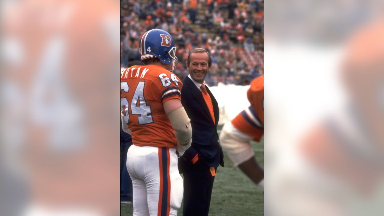 Denver Broncos owner Pat Bowlen sports one of his Super Bowl rings prior to  start of Broncos game with the New England Patriots at the AFC divisional  playoff game at Invesco Field