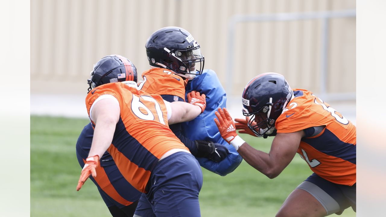 Chicago Bears 2023 Rookie Tryout, offensive lineman Alfred Edwards