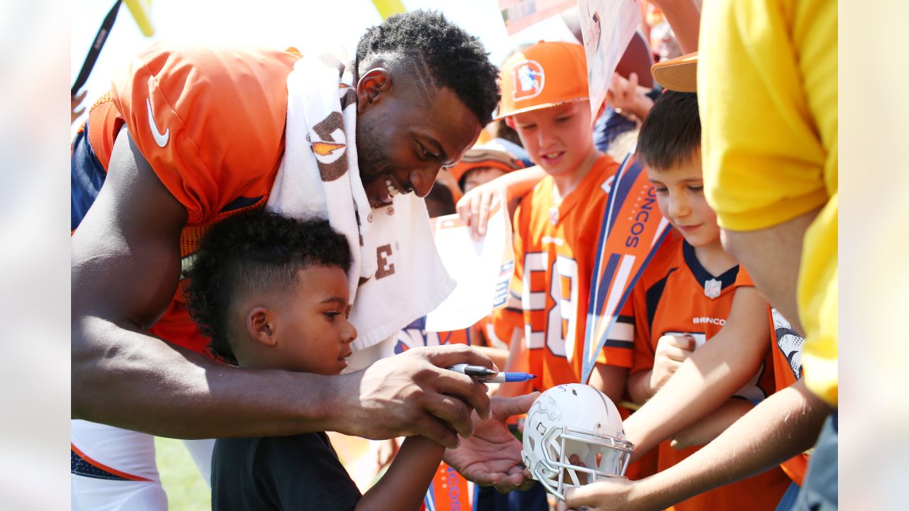 Emmanuel Sanders Denver Broncos Nike Infant Team Color Game Jersey - Orange