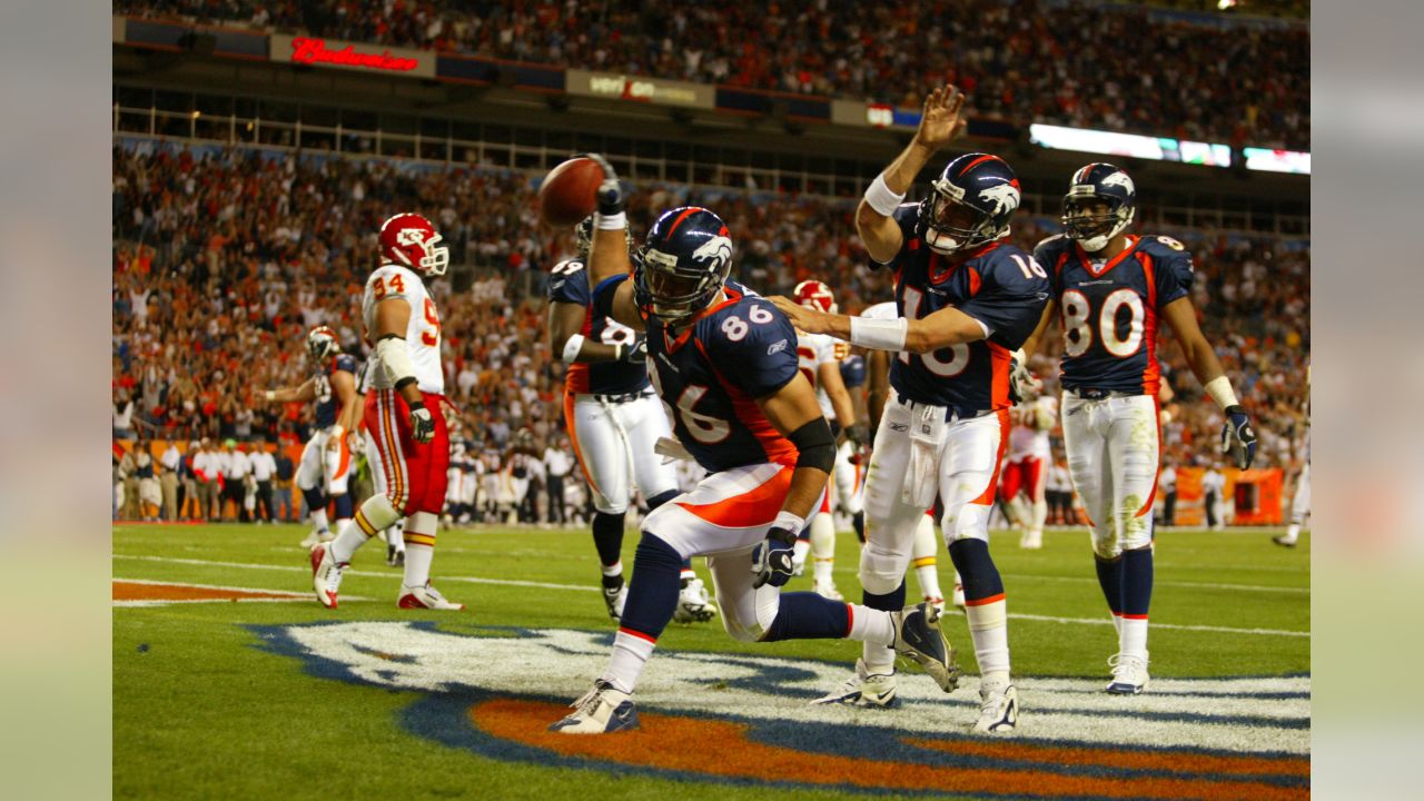 Miami Dolphins safety Jason Allen (32) celebrates after the Dolphins  stopped Denver Broncos Jay Cutler late in the fourth quarter at Invesco  Field at Mile High in Denver on November 2, 2008.