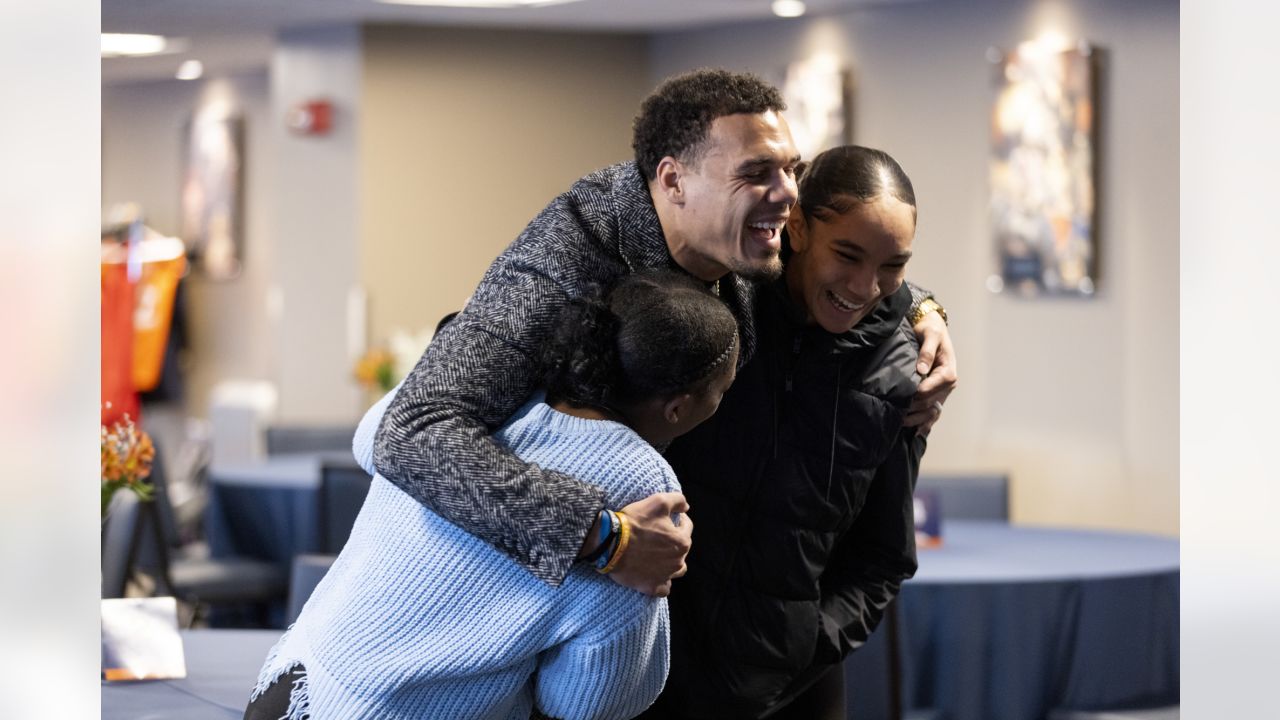 Two young, talented world-changers': Justin Simmons presents Broncos Boys &  Girls Club members Nashara and Naja'Ray with nomination for NFL's Inspire  Change Changemaker Award