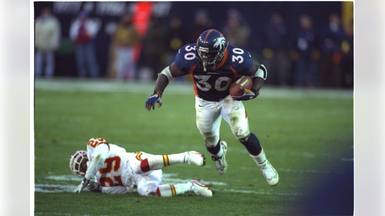 Olandis Gary of the Denver Broncos looks on during the game against News  Photo - Getty Images