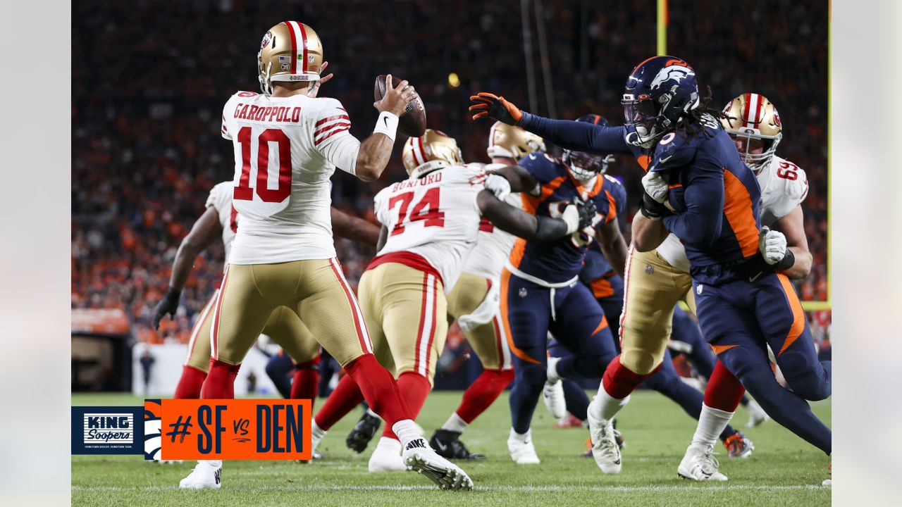 Denver Broncos punter Corliss Waitman (17) punts the ball against the Los  Angeles Chargers in an NFL football game, Monday, Oct. 17, 2022, in  Inglewood, Calif. Chargers won 19-16. (AP Photo/Jeff Lewis