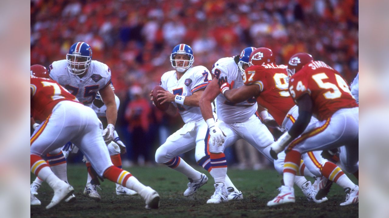 Willie Davis catches 50-yard TD pass from Dave Krieg  1992 Kansas City  Chiefs vs. Denver Broncos 