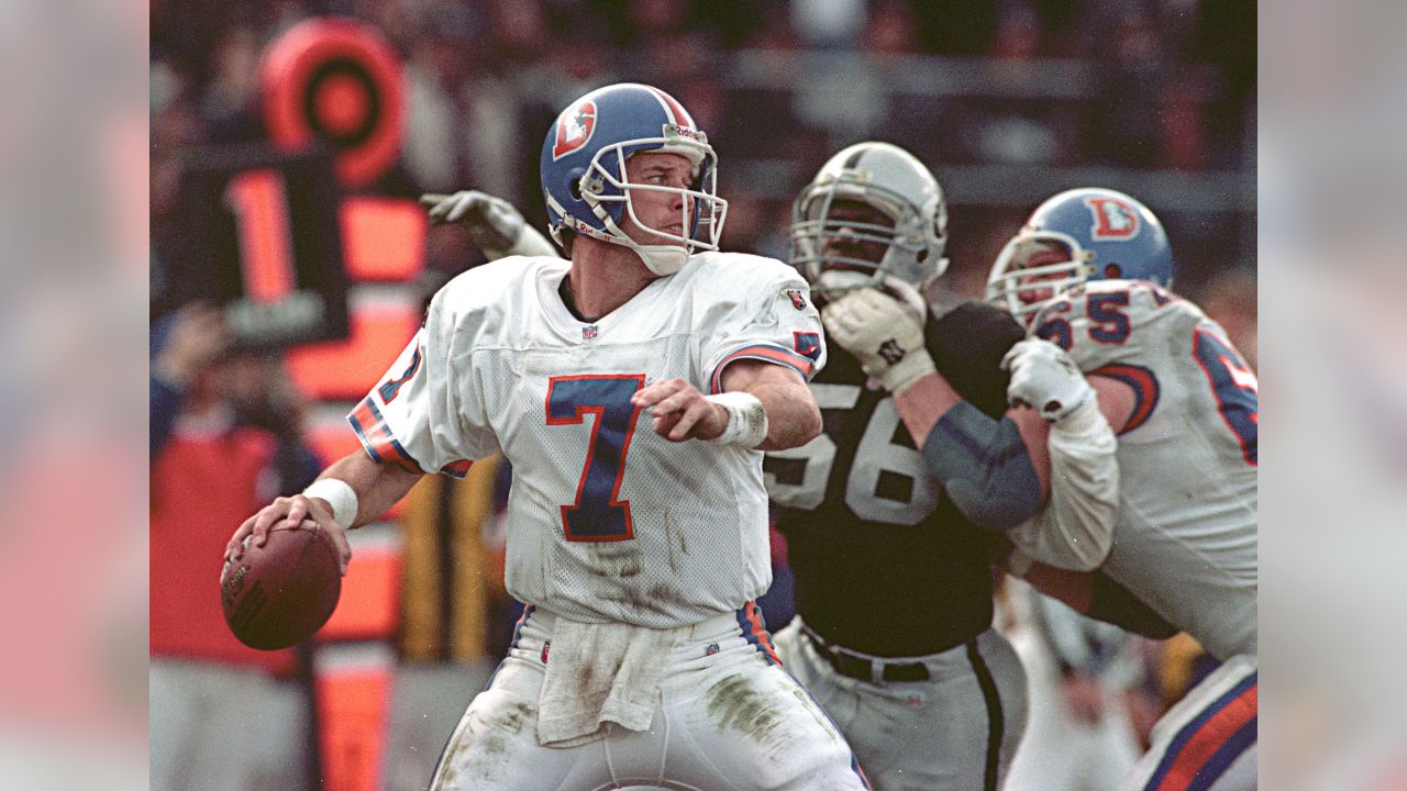 Needing a victory over the Broncos in the season finale to make the playoffs, Oakland put themselves in great position with a 28-17 lead through three quarters. But John Elway led the Broncos on three scoring drives with 9-of-15 passing and 128 yards in the final quarter to complete the comeback and ruin the Raiders' postseason hopes. (NFL Contributor via AP Images)