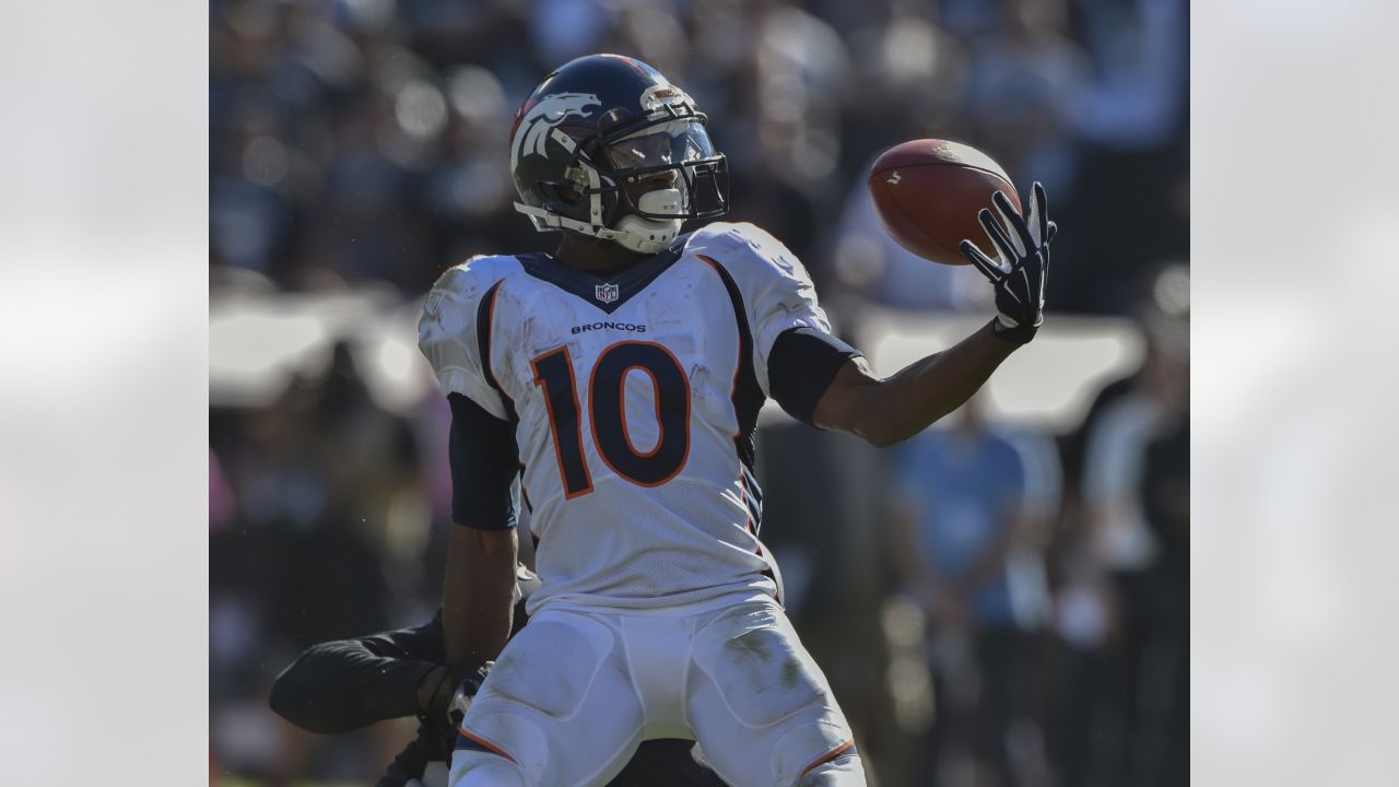 Emmanuel Sanders 10 Broncos Announce Retirement Signature