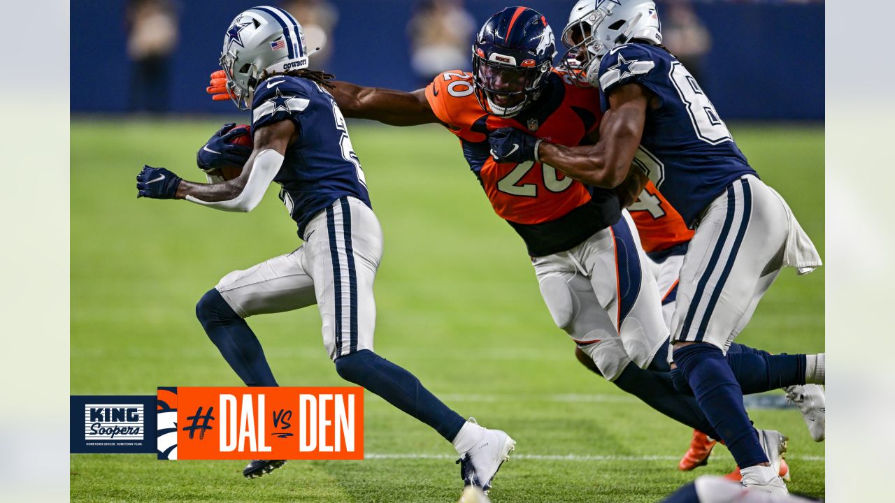 Denver Broncos wide receiver Jalen Virgil (15) warms up before an NFL  football game against the Carolina Panthers on Sunday, Nov. 27, 2022, in  Charlotte, N.C. (AP Photo/Rusty Jones Stock Photo - Alamy