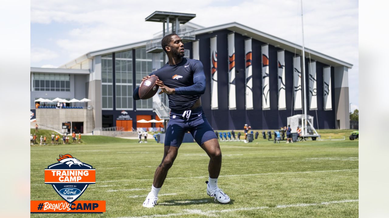 Broncos Training Camp Highlights: Montrell Washington shows off athleticism