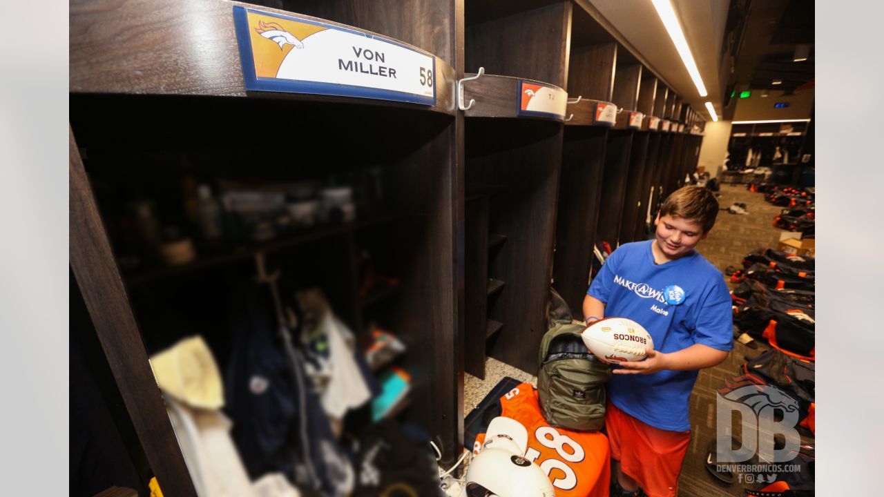 broncos locker room store