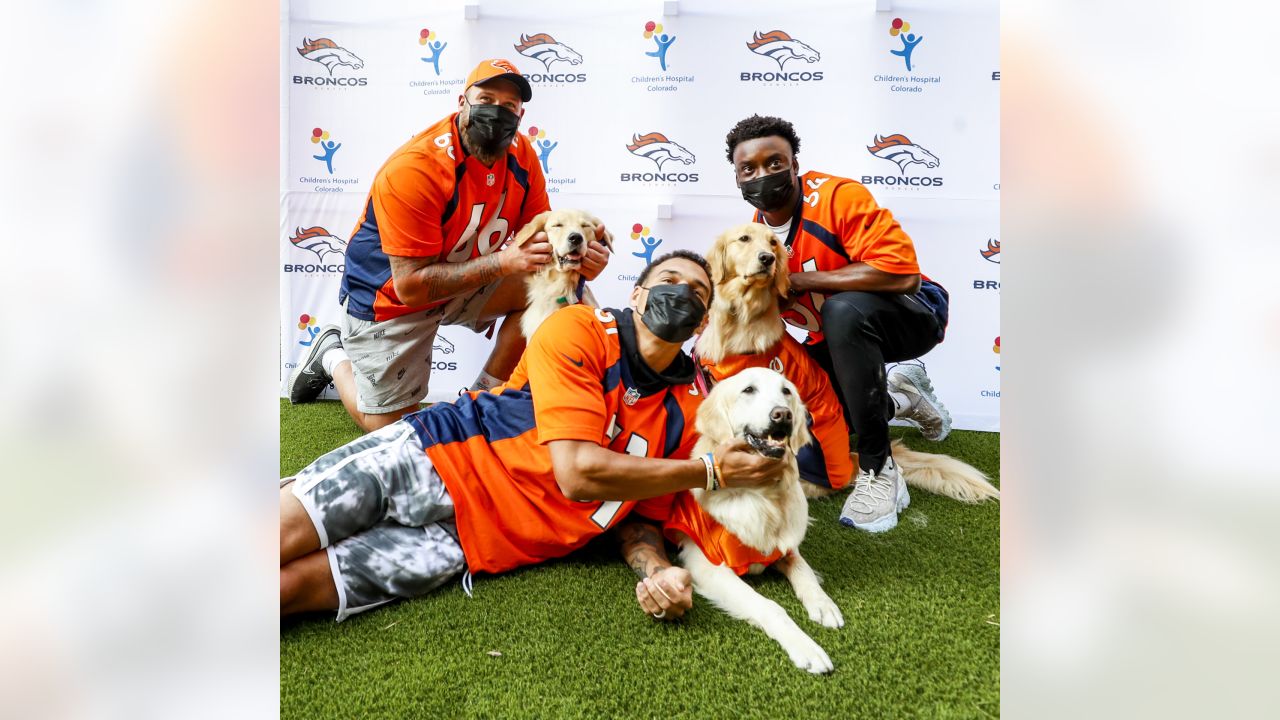 At Christmastime, Denver Broncos safety and proud papa Justin