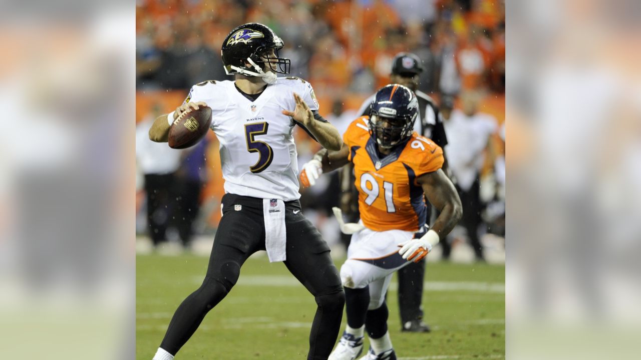 Ex-Portland State standout Julius Thomas catches 2 of Peyton Manning's 7  touchdown passes 