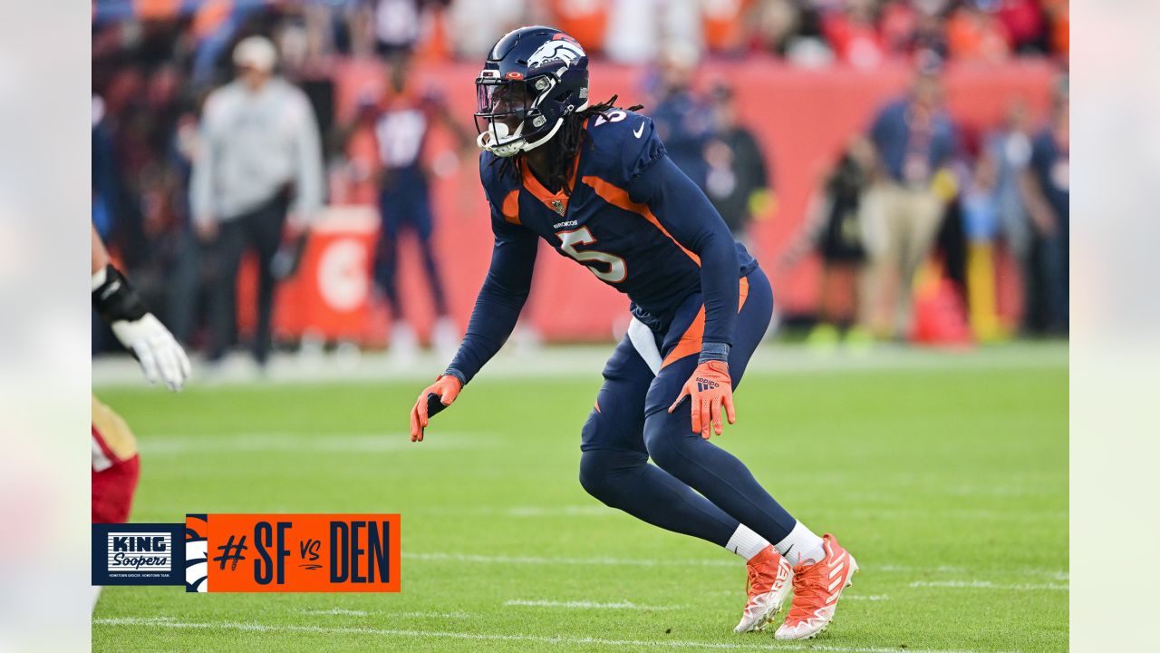 Denver Broncos punter Corliss Waitman warms up before a preseason NFL  football game against the Buffalo Bills in Orchard Park, N.Y., Saturday,  Aug. 20, 2022. (AP Photo/Adrian Kraus Stock Photo - Alamy