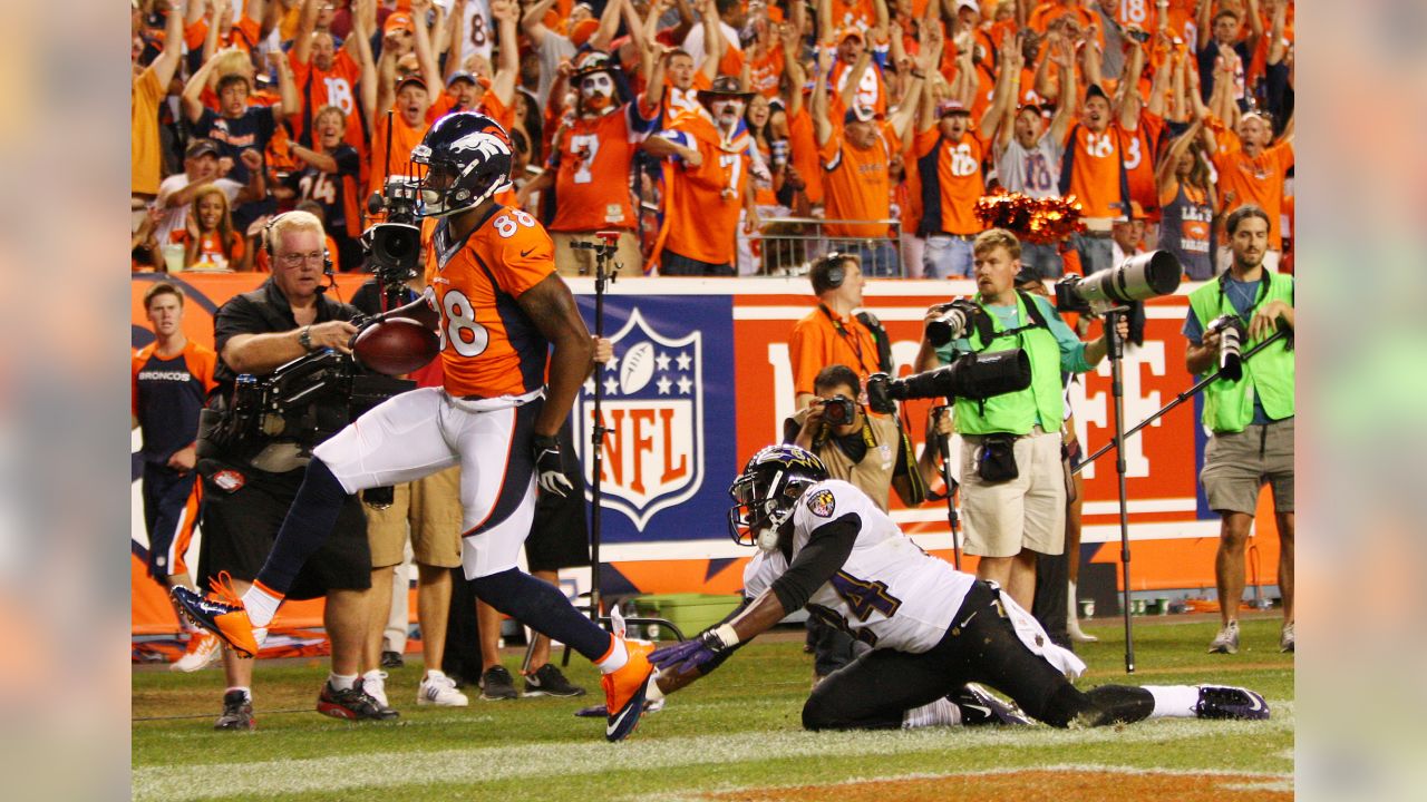 Demaryius Thomas Gets Major Air for the TD!