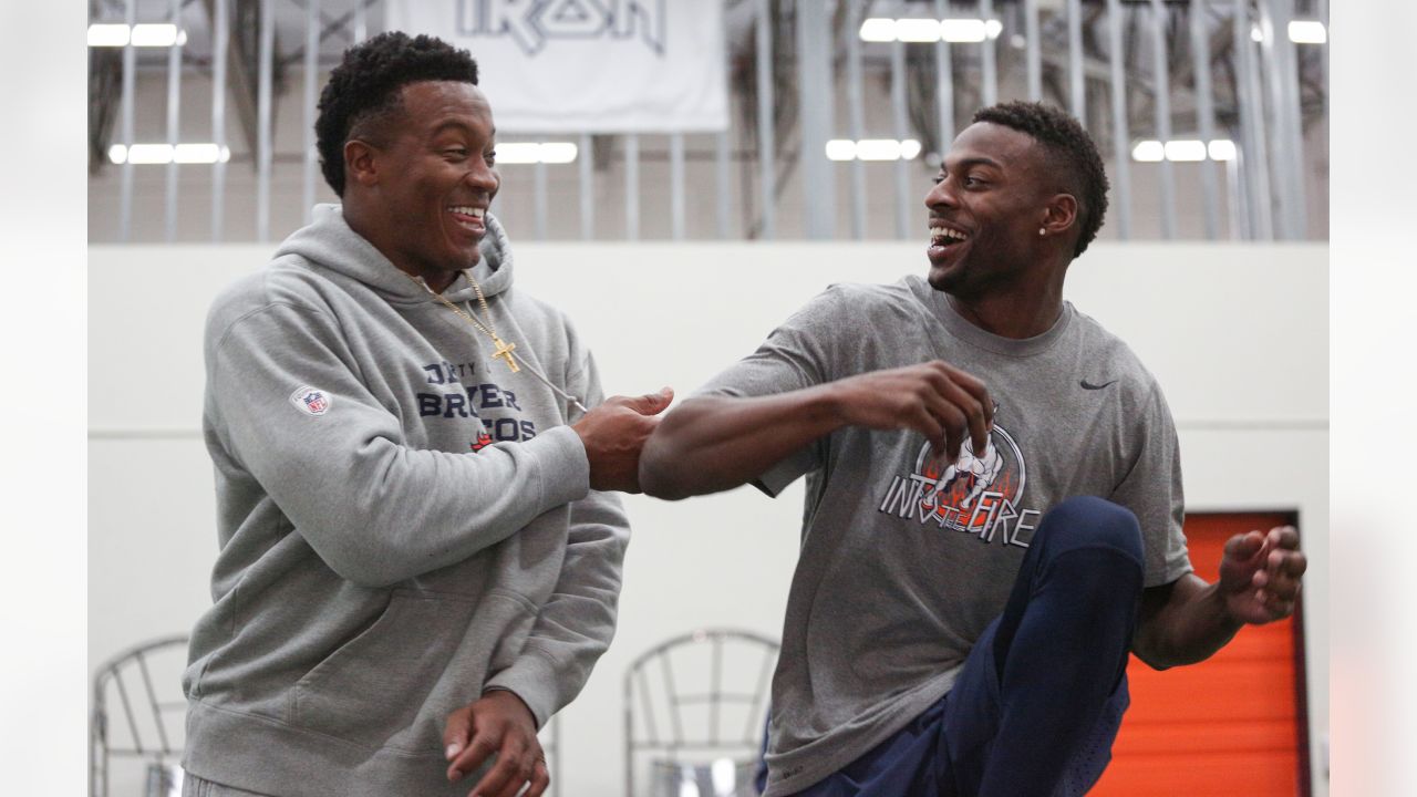 He had the biggest heart in the world': Emmanuel Sanders returns to Broncos  Boys & Girls Club to extend Demaryius Thomas' legacy