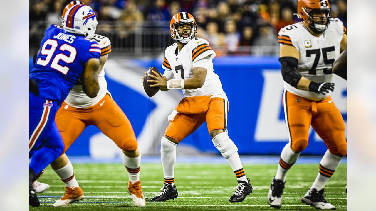 Ford Field will host the Browns vs. Bills on Sunday