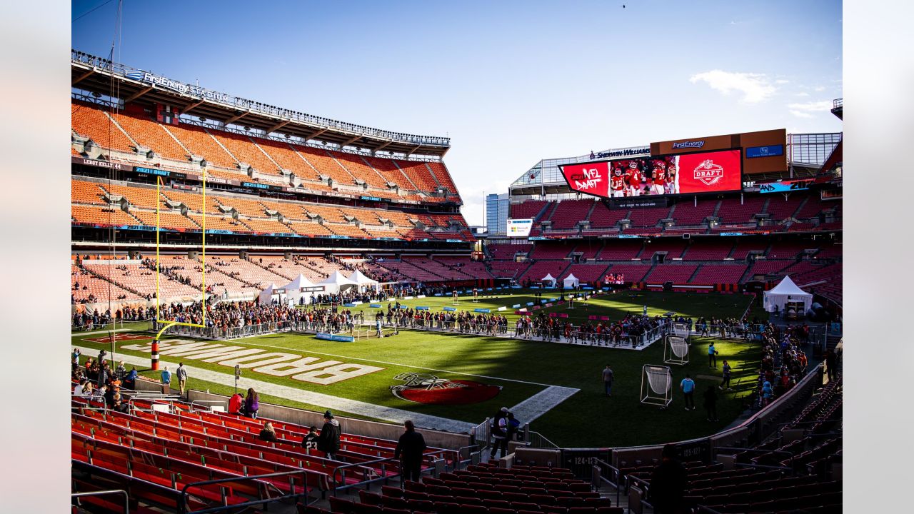 Section 345 at Cleveland Browns Stadium 