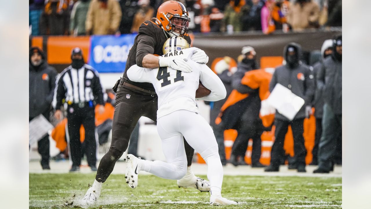 Browns lose Cleveland's second-coldest home game to Saints