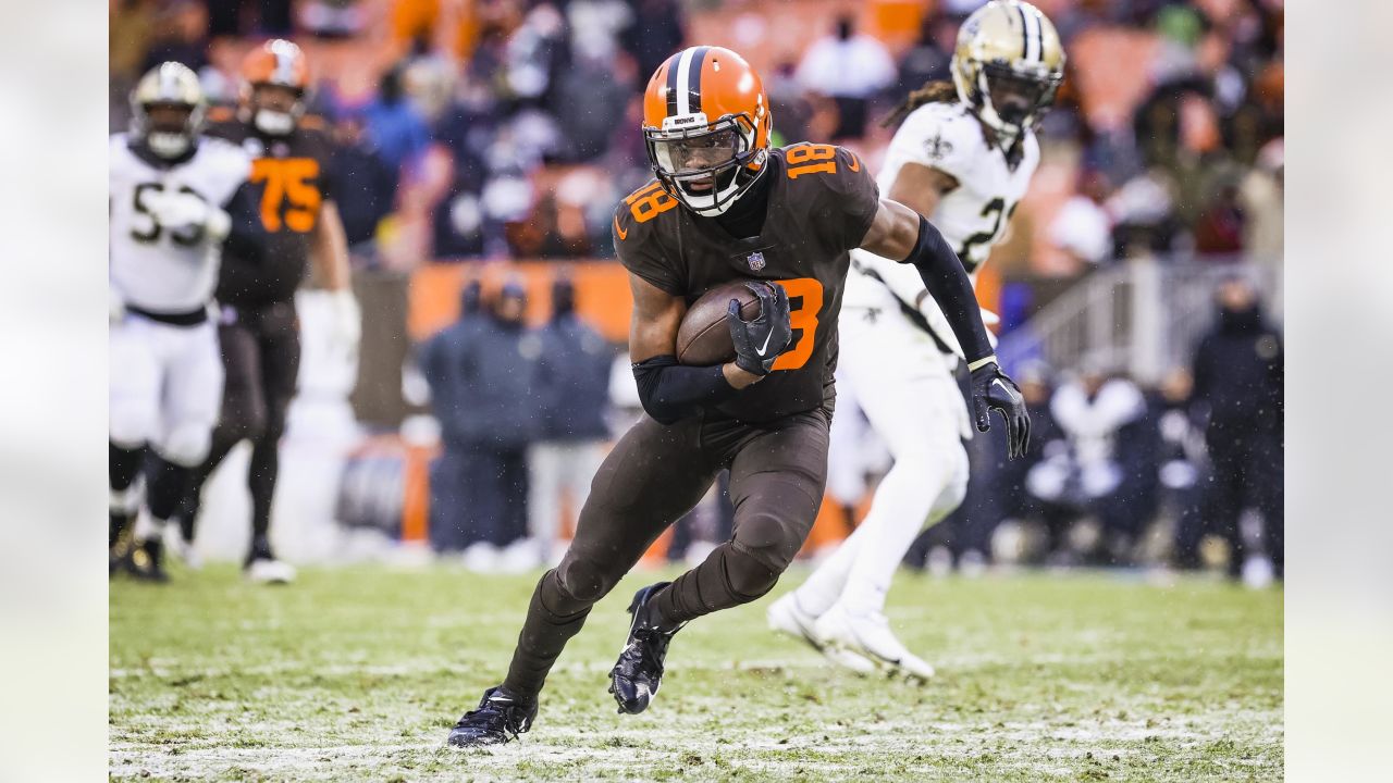 VIDEO  Browns officially eliminated from playoff contention with 17-10  loss to sAINTS 