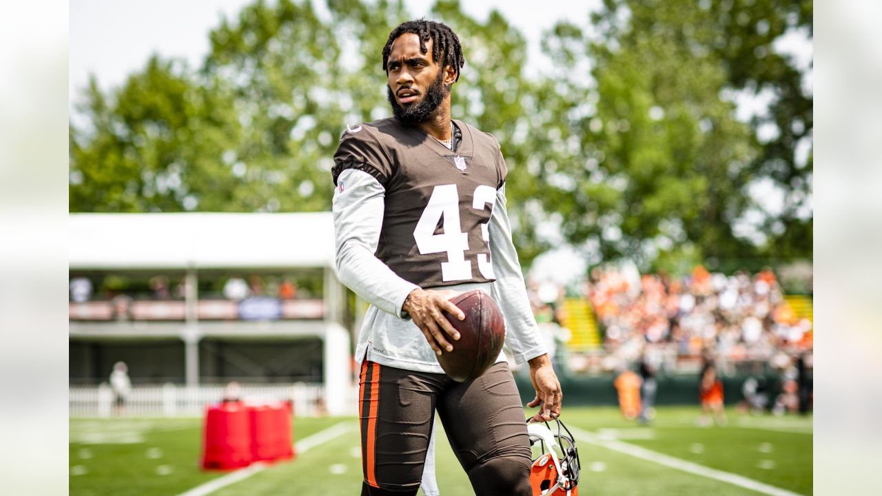 Demetric Felton Jr. Cleveland Browns Player-Issued #25 Brown
