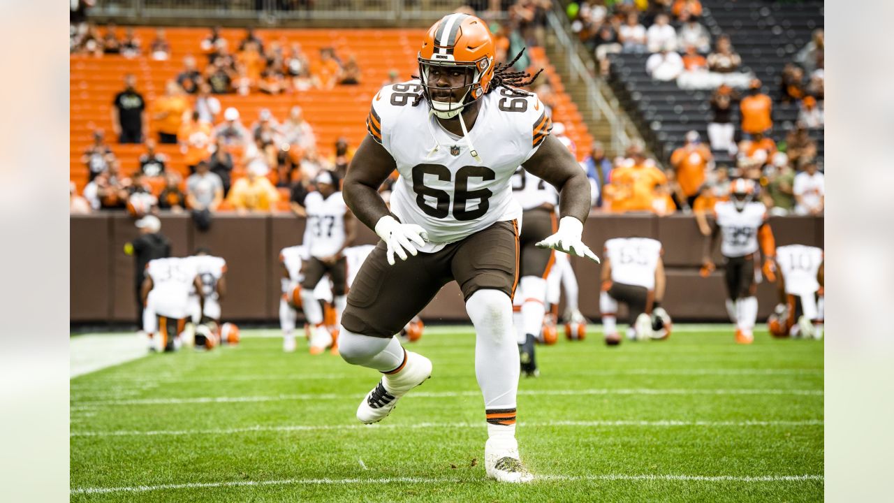 Cleveland Browns wide receiver Michael Woods II (12) runs up the field  during an NFL football game against the Cincinnati Bengals, Monday, Oct. 31,  2022, in Cleveland. (AP Photo/Kirk Irwin Stock Photo - Alamy