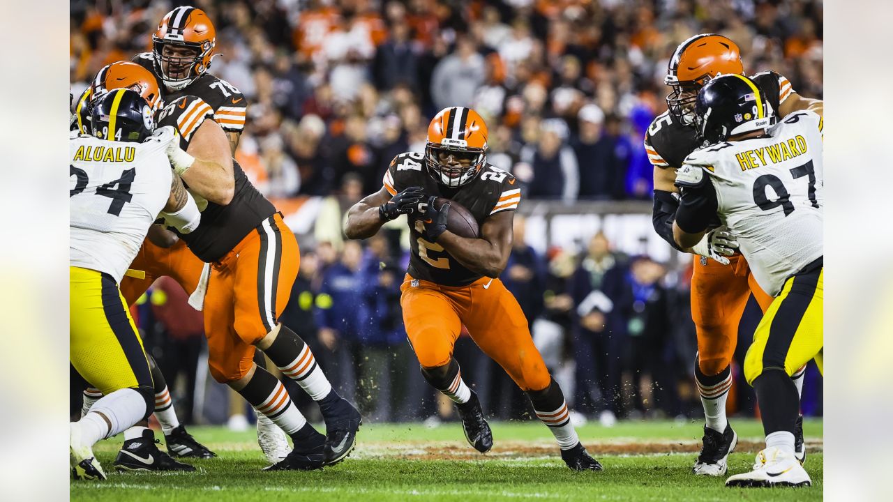 Cleveland Browns grind out win over Steelers to rebound from epic