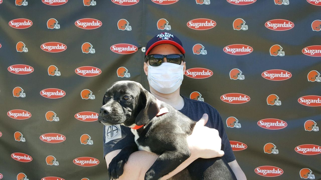 Sugardale Foods - The Sugardale Puppy Pound at Cleveland Browns