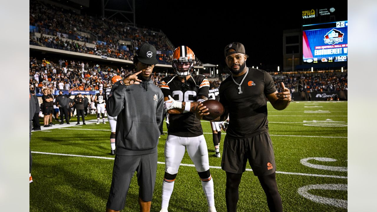 The Cleveland Browns face off against the New York Jets in the Hall of Fame  Game